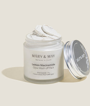 Lemon Niacinamide Glow Wash Off Pack 125g