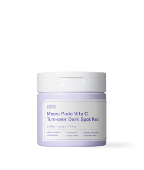 Meoru Podo Vita C Turn-over Dark Spot Pad 140ml ~ 60 Pads