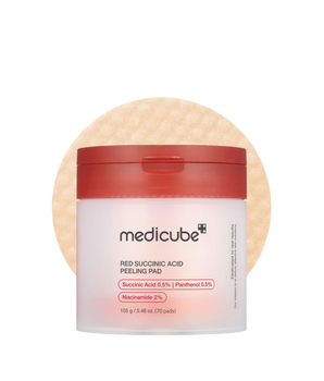 Red Succinic Acid Peeling Pads ~ 70 Pads