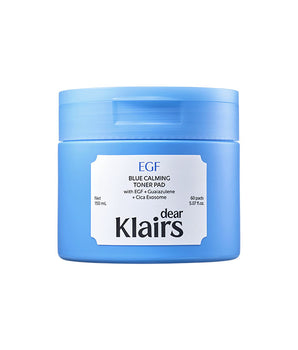 EGF Blue Calming Toner Pad 150ml ~ 60 Pads