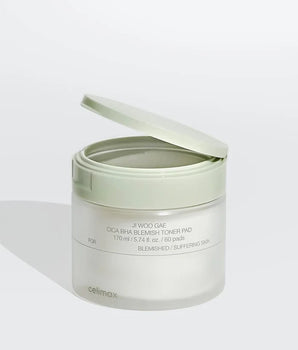 Ji Woo Gae Cica BHA Blemish Toner Pad ~ 60 Pads