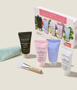 Vegan Wash Off Mask Mini Gift Set (30g x5)