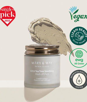 CICA Tea Tree Soothing Wash off Pack 125g