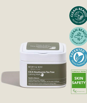 Cica Houttuynia Cordata Tea Tree Calming Mask Pack 30ea/400g