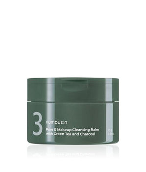 No.3 Pore & Makeup Cleansing Balm With Green Tea And Charcoal 85g
