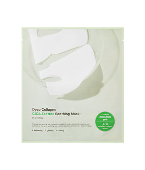 Deep Collagen Cica Teatree Soothing Mask 37g/4ea
