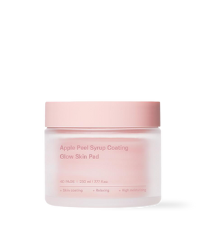 Apple Peel Glow Skin Syrup Soothing Pad 230ml ~ 40 Pads