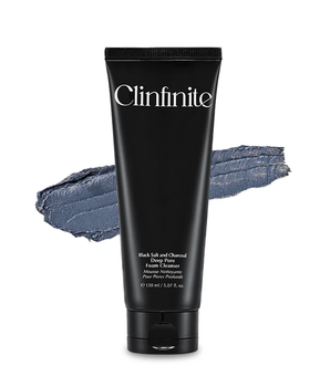 Clinfinite Black Salt & Charcoal Deep Pore Foam Cleanser 150ml