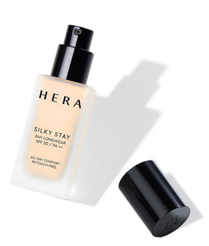 Silky Stay Foundation 24h Longwear SPF 20 / PA++ 30g - 17N1 Ivory
