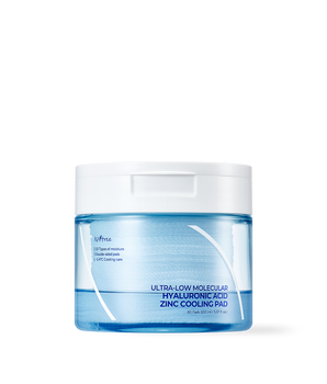 Ultra-Low Molecular Hyaluronic Acid Zinc Cooling Pad 150ml ~ 60 Pads