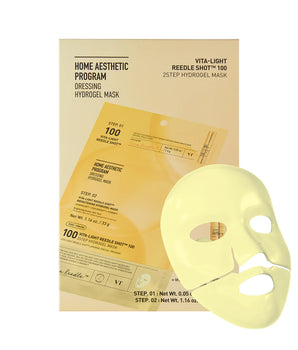 Vita-light Reedle Shot 100 2 Step Hydrogel Mask ~ 1ea/4ea
