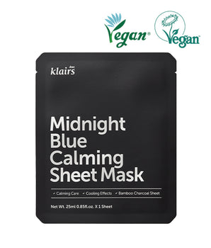 Midnight Blue Calming Sheet Mask 25ml