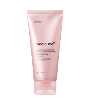 PDRN Pink Glutathione Capsule Cleansing Foam 120g
